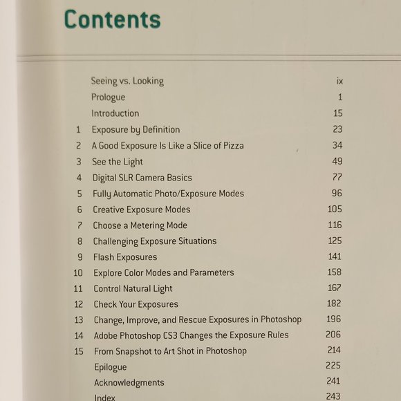 EXPLORING THE LIGHT DIGITAL PHOTOGRAPHY GUIDE, CAMERA, BOOK - Picture 7 of 9